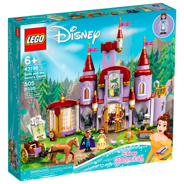 Детский конструктор LEGO Belle and the Beast Castle Замок/ Lavender Purple photo 1