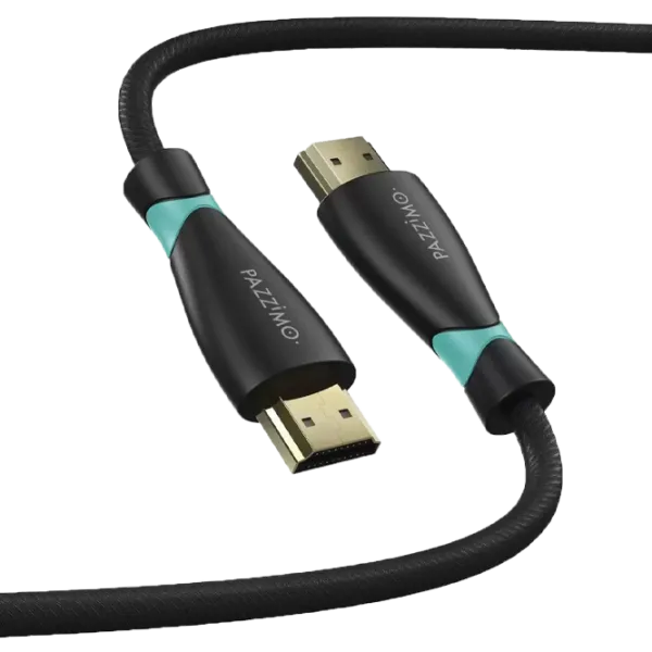 Cablu video Pazzimo HDMI + HDMI 3 m/ Black photo 1