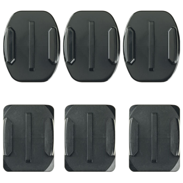 Fixator GoPro Curved + Flat Adhesive Mounts Black photo 1