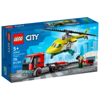 Детский конструктор LEGO Транспорт спасательный вертолет Вертолет/ Разноцветный