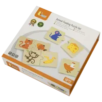 Puzzle 2D VIGA Animal Feeding Puzzle Set 1.5+/ Numărul de piese: 24