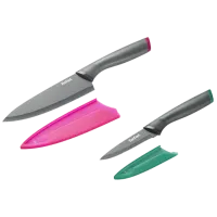 Set de cuțite Tefal K122S205 Oțel inoxidabil / Gray