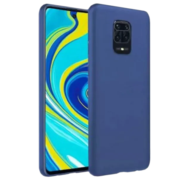 Husă pentru smartphone Xiaomi Redmi Note 9 Cover X/ Back/ TPU/ Blue photo 1