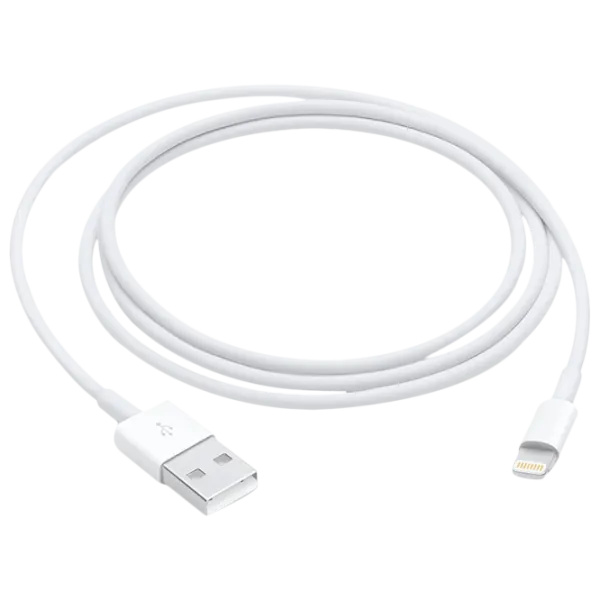 Кабель для телефона MXLY2 Apple USB Type-A + Lightning 1 м/ Белый photo 1