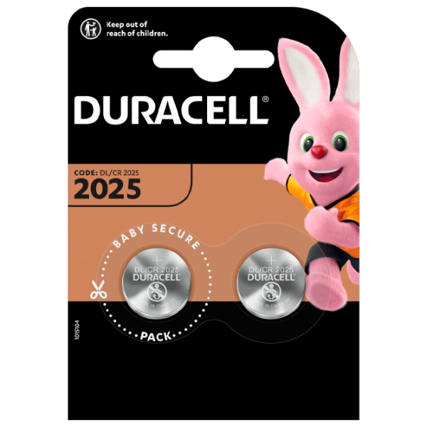 Baterie Duracell Lithium CR2025 3 V/ 2 buc. photo 1