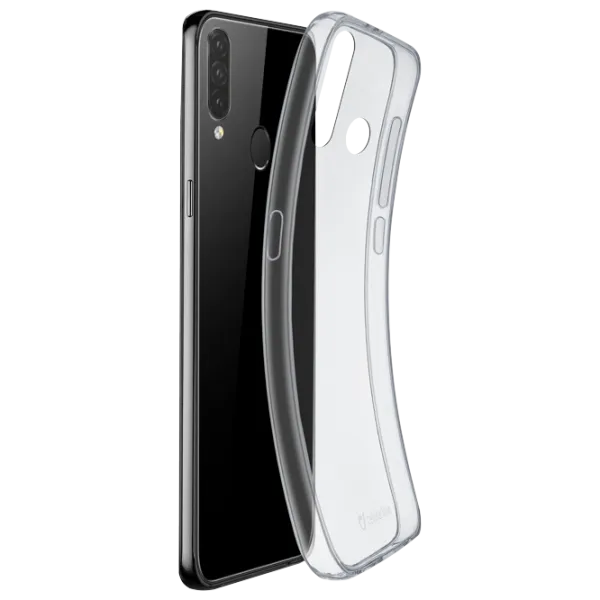 Husă pentru smartphone Huawei P30 Lite Cellularline/ Back/ Silicon/ Transparent photo 1