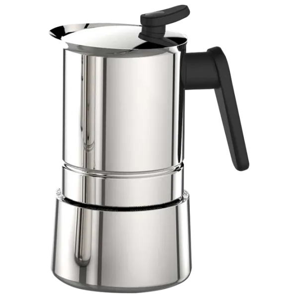 Cafetieră gheizer Pedrini Caffe 0.22l / Oțel inoxidabil / Inox photo 1