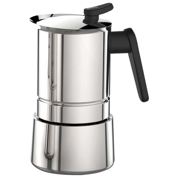 Cafetieră gheizer Pedrini Caffe 0.22l / Oțel inoxidabil / Inox photo 1