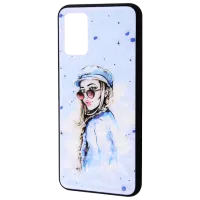 Чехол для смартфона Samsung Galaxy A22/ M32 WAVE/ Back/ TPU/ PC/ Синий