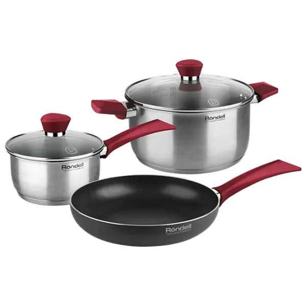 Set de cratițe Rondell RDS-1217 2.8l Oțel inoxidabil / Steel photo 1