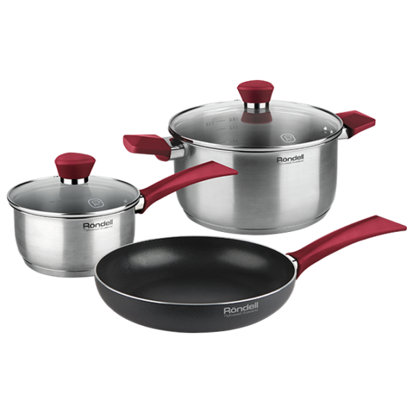 Set de cratițe Rondell RDS-1217 2.8l Oțel inoxidabil / Steel photo 1