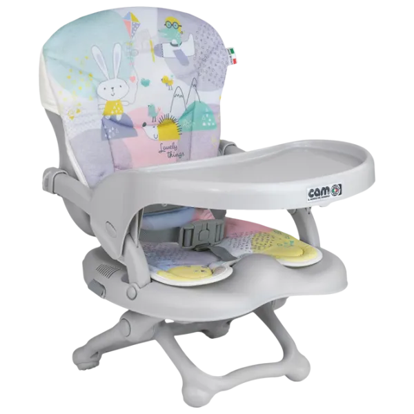 Стульчик для кормления CAM Smarty Pop (2600000090643) Бустер/ 6 месяцев/ Серый photo 1 Стульчик для кормления CAM Smarty Pop (2600000090643) Бустер/ 6 месяцев/ Серый photo 1
