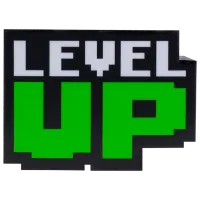 Lampă de masă fan Paladone Level UP Black