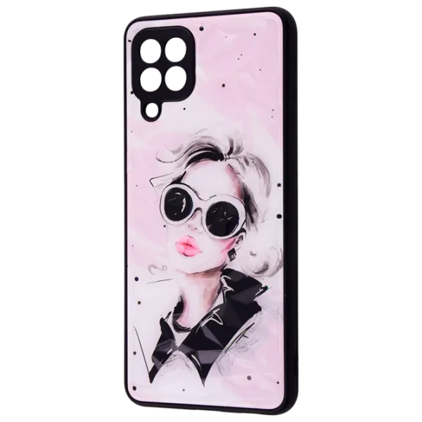 Husă pentru smartphone Samsung Galaxy A22/ M32 WAVE/ Back/ TPU/ PC/ Black Pink photo 1 Husă pentru smartphone Samsung Galaxy A22/ M32 WAVE/ Back/ TPU/ PC/ Black Pink photo 1