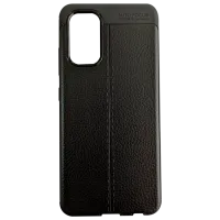 Husă pentru smartphone Samsung Galaxy A32 EVO/ Back/ Piele/ Black