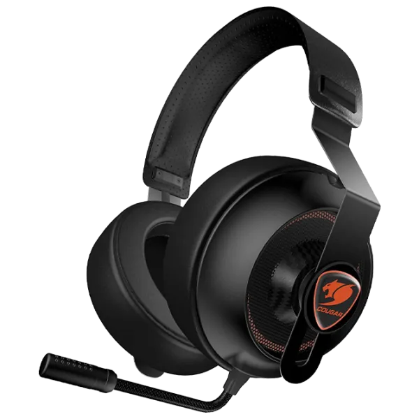 Наушники Cougar Phontum Essential Оранжевый Черный Проводная/ Игровой photo 1