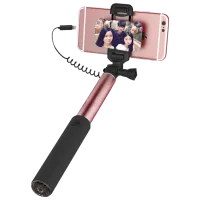 Селфи палка Rock ROT0757 Lightning/ Розовое Золото