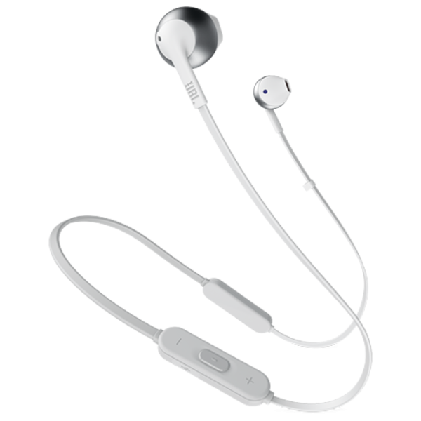 Наушники JBL T205BT Хром Серебристый Беспроводные/ Спорт photo 1