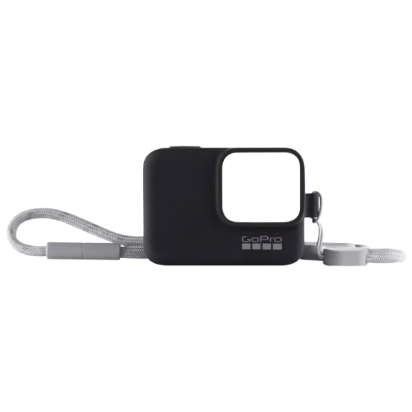 Husă GoPro Sleeve + Lanyard Black photo 1