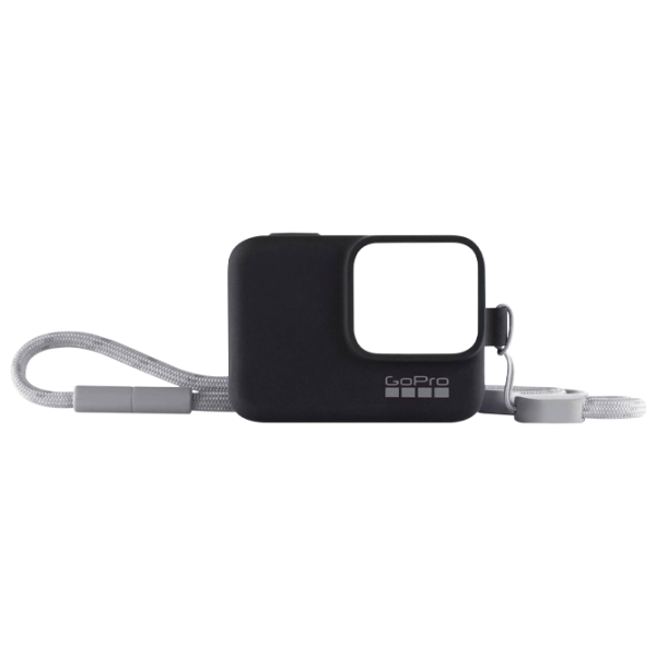 Husă GoPro Sleeve + Lanyard Black photo 1