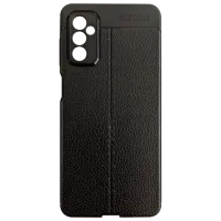 Husă pentru smartphone Samsung Galaxy M52 Gumarny Zubri/ Back/ Piele/ Black