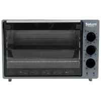 Электрическая печь Saturn ST-EC3402 34 л / 1500 Вт / Серый