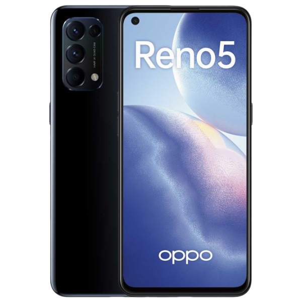 Oppo Reno 5 8 GB/ 128 GB/ Dual SIM/ Black  photo 1