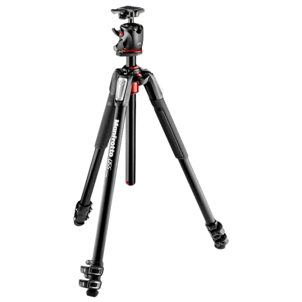 Трипод Manfrotto 055 ALU 3 SEC KIT BALL HEAD Фото, видео/ Черный photo 1