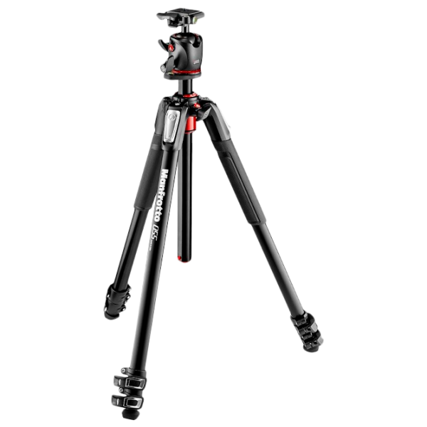 Трипод Manfrotto 055 ALU 3 SEC KIT BALL HEAD Фото, видео/ Черный photo 1