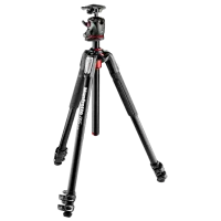 Трипод Manfrotto 055 ALU 3 SEC KIT BALL HEAD Фото, видео/ Черный