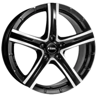 Jantă RIAL Quinto-BS 40/ 8.5 19 " 5x114.3 Aliaj ușor/ Black