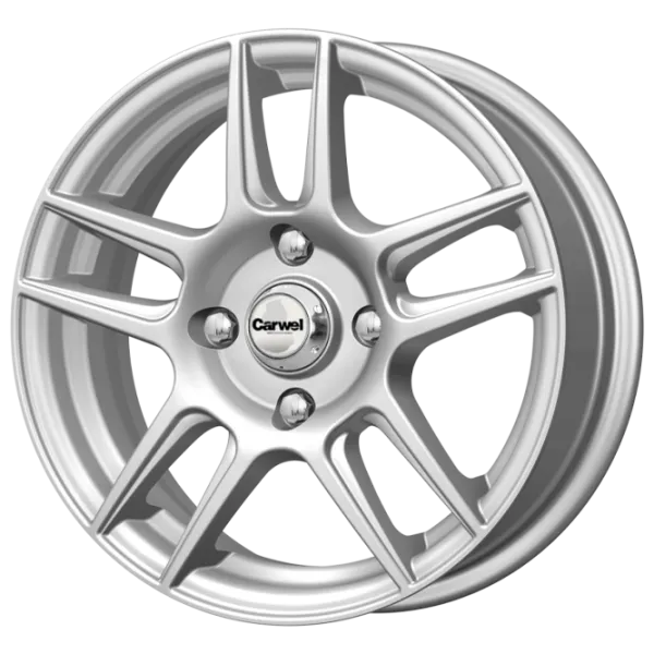 Диск CARWEL Lama 40/ 6 15 " 4x108 Литой/ Серебристый photo 1 Диск CARWEL Lama 40/ 6 15 " 4x108 Литой/ Серебристый photo 1