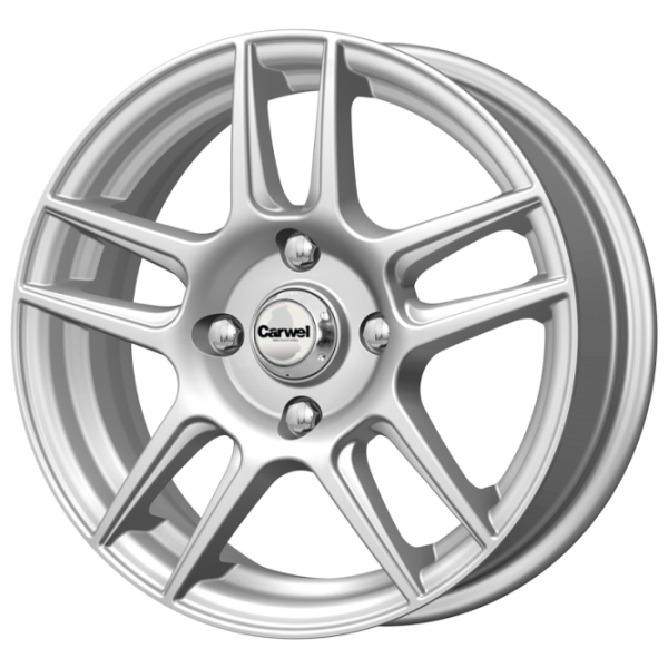 Диск CARWEL Lama 40/ 6 15 " 4x108 Литой/ Серебристый photo 1 Диск CARWEL Lama 40/ 6 15 " 4x108 Литой/ Серебристый photo 1