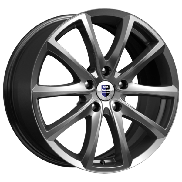Диск KIK Sansara-G 45/ 8.5 18 " 5x108 Литой/ Графитовый photo 1 Диск KIK Sansara-G 45/ 8.5 18 " 5x108 Литой/ Графитовый photo 1