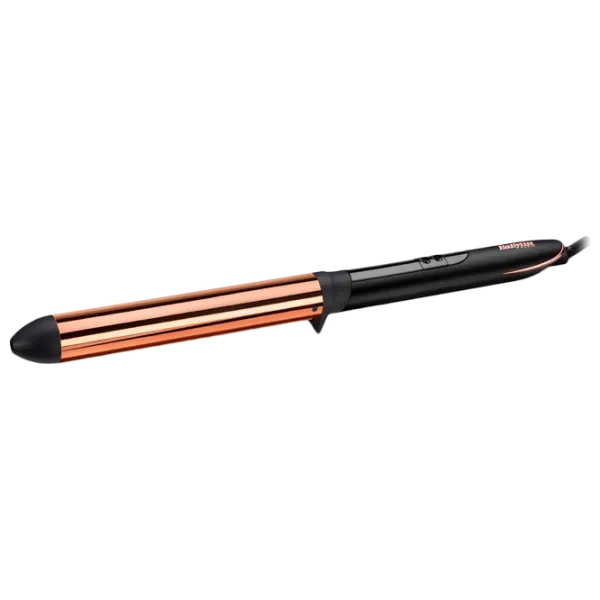 Ondulator de păr Babyliss С455Е Cilindrică / Rose Gold Black photo 1