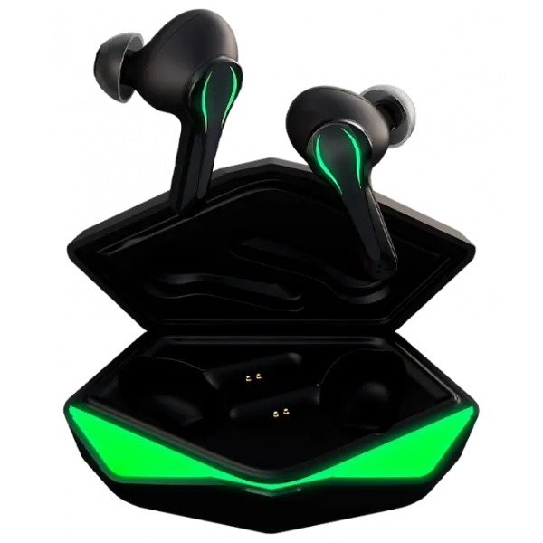 Căști Accesstyle Wild Black Green Fără fir/ Gaming photo 1