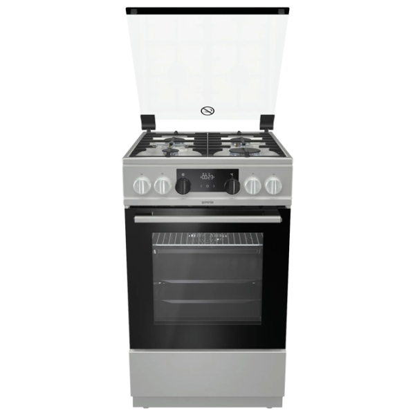 Плита Gorenje KS 5351 XF Газовая/ Нержавеющая сталь/ Черный photo 1 Плита Gorenje KS 5351 XF Газовая/ Нержавеющая сталь/ Черный photo 1