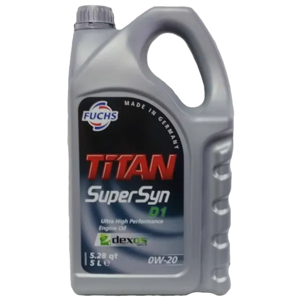 Ulei de motor Fuchs TITAN SUPERSYN D1 0W-20 5 l sintetic photo 1 Ulei de motor Fuchs TITAN SUPERSYN D1 0W-20 5 l sintetic photo 1