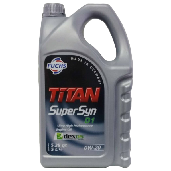 Ulei de motor Fuchs TITAN SUPERSYN D1 0W-20 5 l sintetic photo 1 Ulei de motor Fuchs TITAN SUPERSYN D1 0W-20 5 l sintetic photo 1