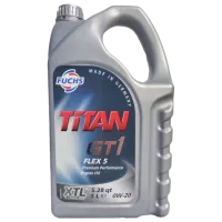 Моторное масло Fuchs TITAN GT1 FLEX 5 0W-20 5 л синтетическое