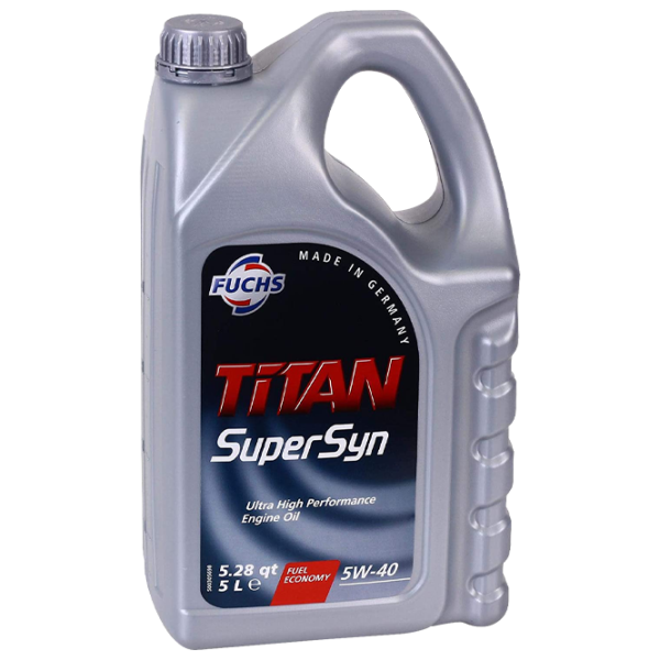 Моторное масло Fuchs TITAN SUPERSYN 5W-40 5 л синтетическое photo 1 Моторное масло Fuchs TITAN SUPERSYN 5W-40 5 л синтетическое photo 1