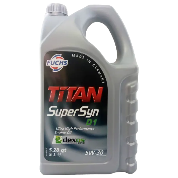 Моторное масло Fuchs TITAN SUPERSYN D1 5W-30 5 л синтетическое photo 1 Моторное масло Fuchs TITAN SUPERSYN D1 5W-30 5 л синтетическое photo 1