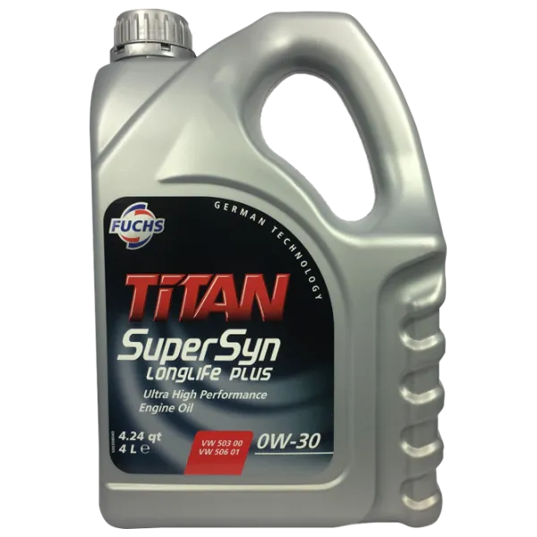 Ulei de motor Fuchs TITAN SUPERSYN LL PLUS 0W-30 4 l sintetic photo 1