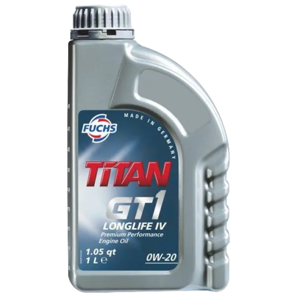 Ulei de motor Fuchs TITAN GT1 LONGLIFE IV 0W-20 1 l sintetic photo 1