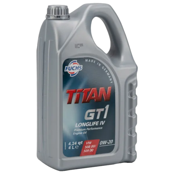 Ulei de motor Fuchs TITAN GT1 LONGLIFE IV 0W-20 4 l sintetic photo 1