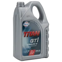 Моторное масло Fuchs TITAN GT1 LONGLIFE IV 0W-20 4 л синтетическое