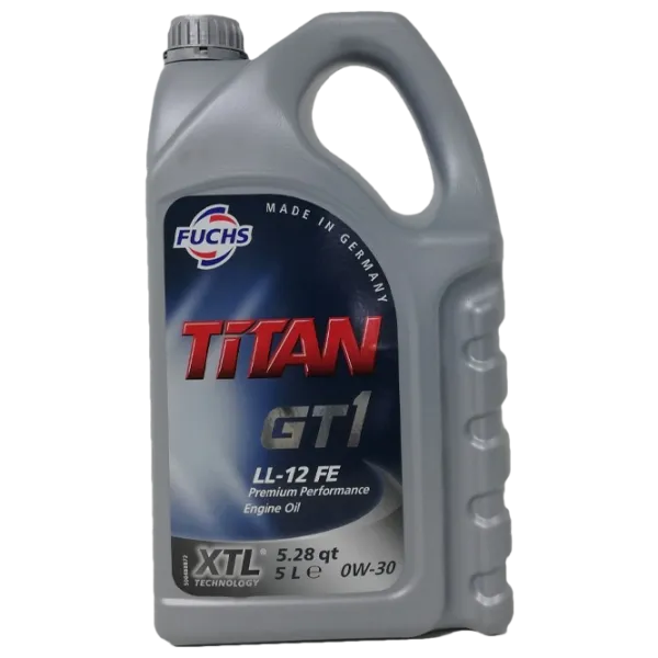 Моторное масло Fuchs TITAN GT1 LL-12 FE 0W-30 5 л синтетическое photo 1