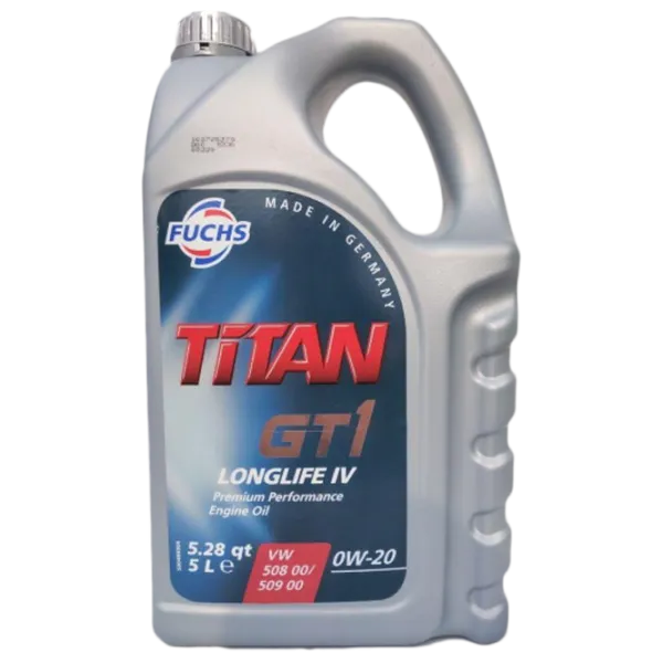 Ulei de motor Fuchs TITAN GT1 LONGLIFE IV 0W-20 5 l sintetic photo 1 Ulei de motor Fuchs TITAN GT1 LONGLIFE IV 0W-20 5 l sintetic photo 1
