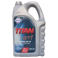 Моторное масло Fuchs TITAN GT1 LONGLIFE IV 0W-20 5 л синтетическое