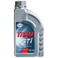 Моторное масло Fuchs TITAN GT1 PRO C-1 5W-30 1 л синтетическое